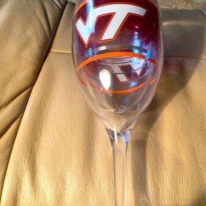 Virginia Tech Tervis wine glass (acrylic)